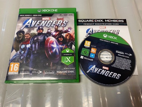 Microsoft Xbox One Game Marvel Avengers mit Box - Bild 1 von 2