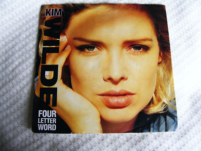 Kim Wilde  Four Letter Word   Original 1988 7'' Vinyl / She Hasn't Got Time For U