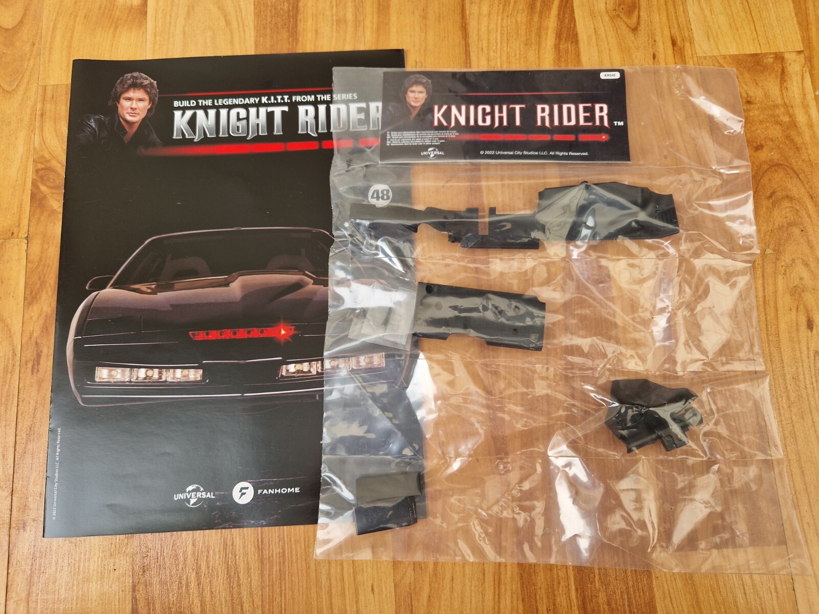 1/8 FANHOME DEAGOSTINI BUILD THE K2000 KITT K.I.T.T. KNIGHT RIDER CAR ISSUE 48