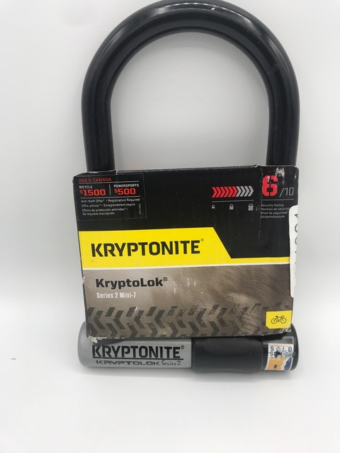 kryptonite bike lock ebay