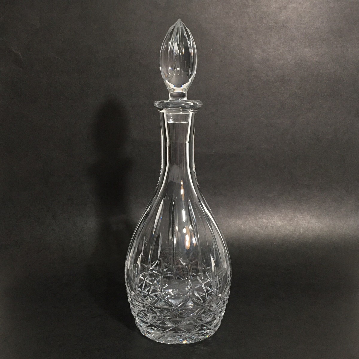 ウェジーウッドの、ボトル Vintage Wedgwood Hand Cut Crystal Wine Bottle With Topper | eBay