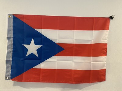 Bandiera Di Puerto Rico (1895-1952) Bandiera Esterna 3 X 1,5 M - Foto 2