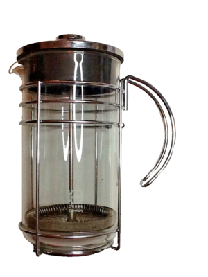 GROSCHE 4 CUP COFFEE PRESS / SCHOTT DURAN GERMANY GLASS 122123b | eBay