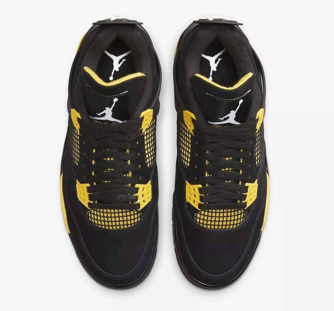 Size 6.5 - Jordan 4 Retro Mid Thunder for sale online | eBay