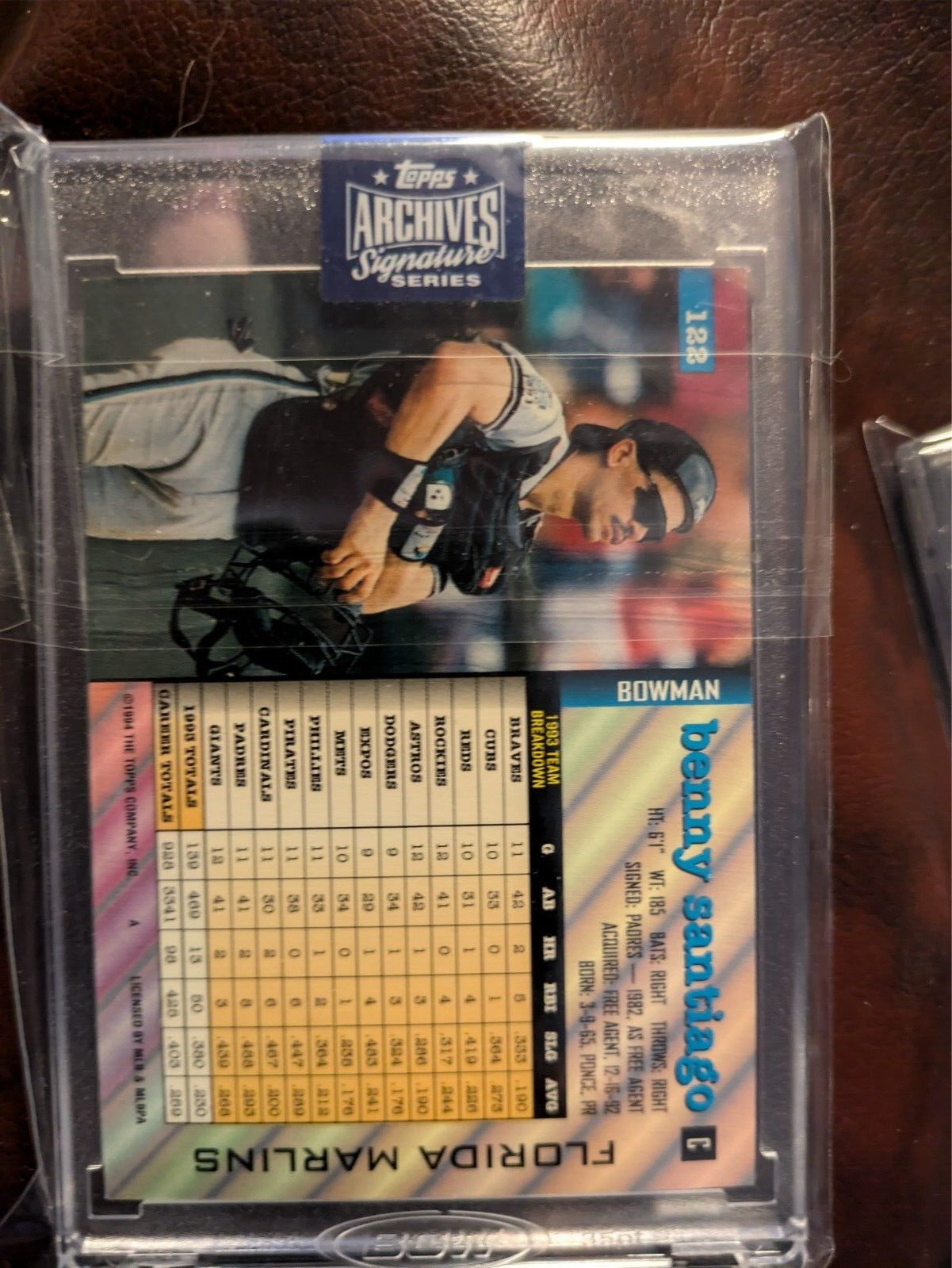 Topps Archive Autograph Benito Santiago eBay