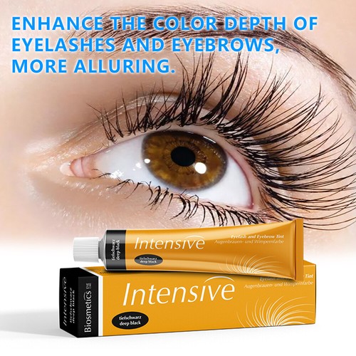 Tubo y crema de tinte intensivo para cejas Biosmetics 2 % 3 % 6 % y removedor de tinte - Imagen 10 de 36