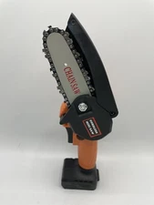 Mini Handheld Electric Chainsaw Cordless Gardening Rechargeable Battery not incl
