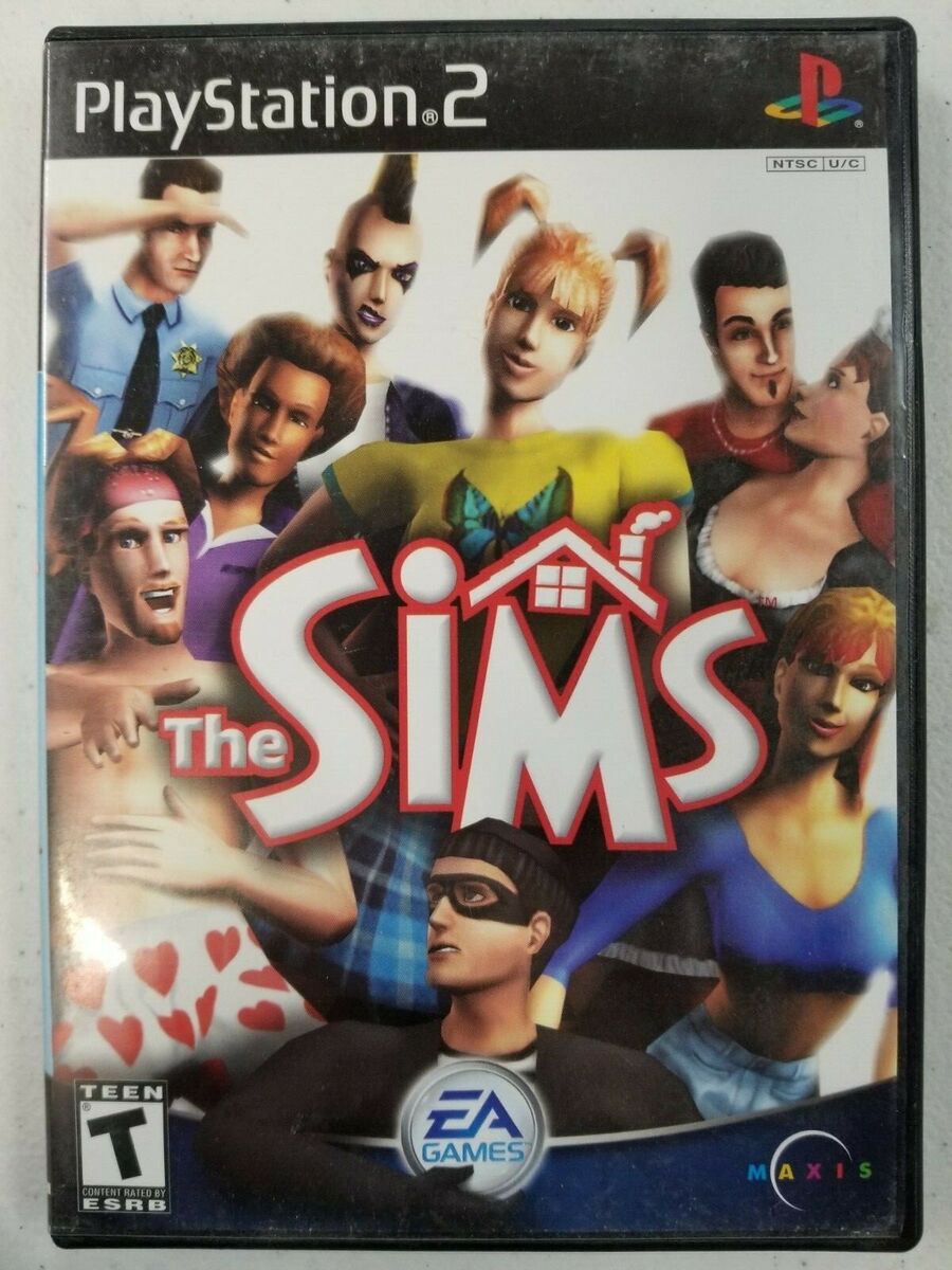 The Sims games (Playstation 2) Ps2 Tested