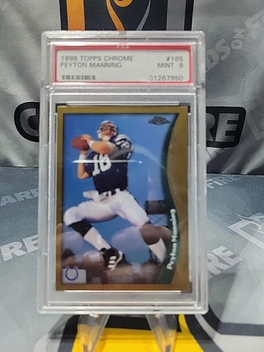 1998 Topps Chrome Peyton Manning (RC) - PSA 9
