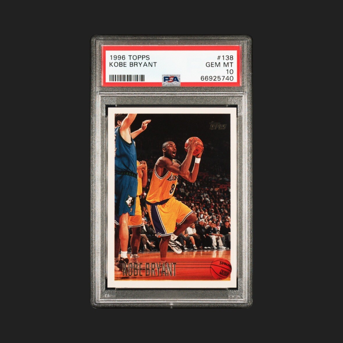 1996 Topps Kobe Bryant RC #138 PSA 10 GEM Mint | eBay