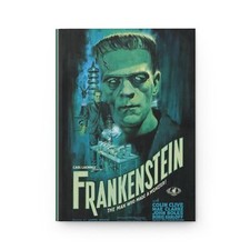 FRANKENSTEIN Poster Journal, Hardcover Notebook Matte