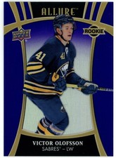 2019-20 Upper Deck Allure Victor Olofsson Purple Diamond Rookie /10 #129