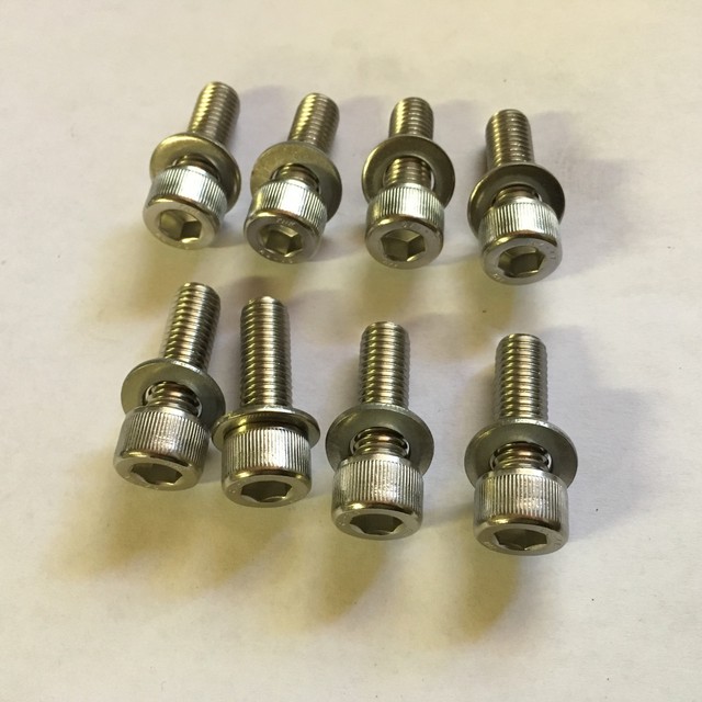 LS1 LS2 LS3 LSA LS7 LSX Stainless Steel Motor Mount Bolt Kit Mounts