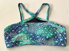 Victorias Secret VSX Triangle Mesh Wireless Sport Bra Multicolor S/P