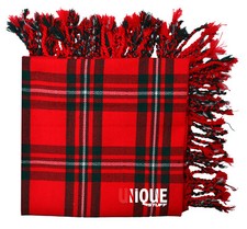 Men's Scottish Kilt Fly Plaid Made of Acrylic Wool Magregor Tartan size 48 x 48