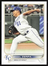 2022 Topps Angel Zerpa #559 Rookie RC Kansas City Royals