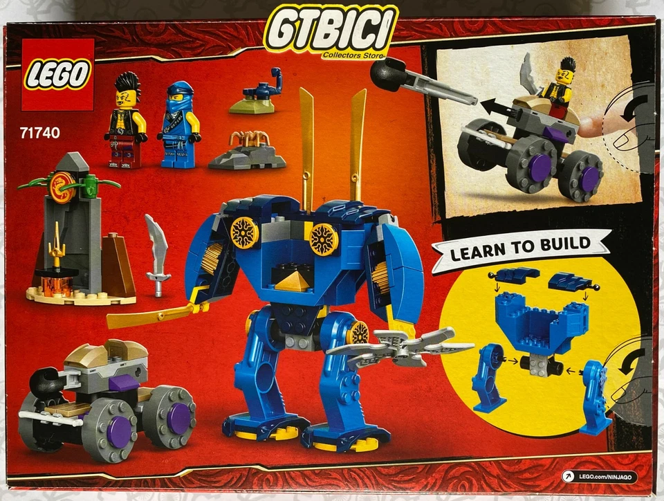 LEGO NINJAGO `` JAY'S ELECTRO MECH ´´ Ref 71740 NUEVO A ESTRENAR - Imagen 2 de 2