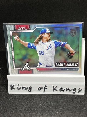 2026 Topps Series 1 Grant Holmes Rainbow Foil #182 Braves