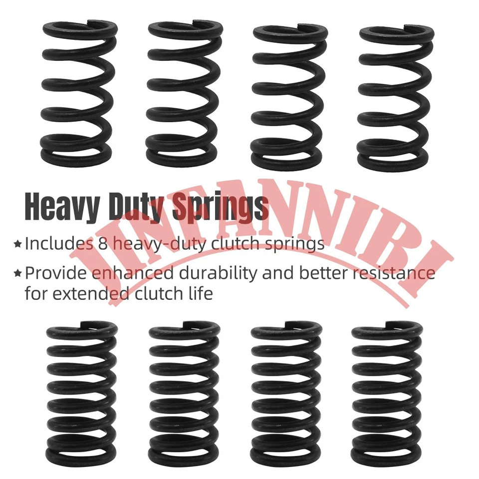 Clutch Friction Plate Kit & Cover Gasket for Suzuki Marauder 800 VZ800 1997-2004 - Image 4 of 4