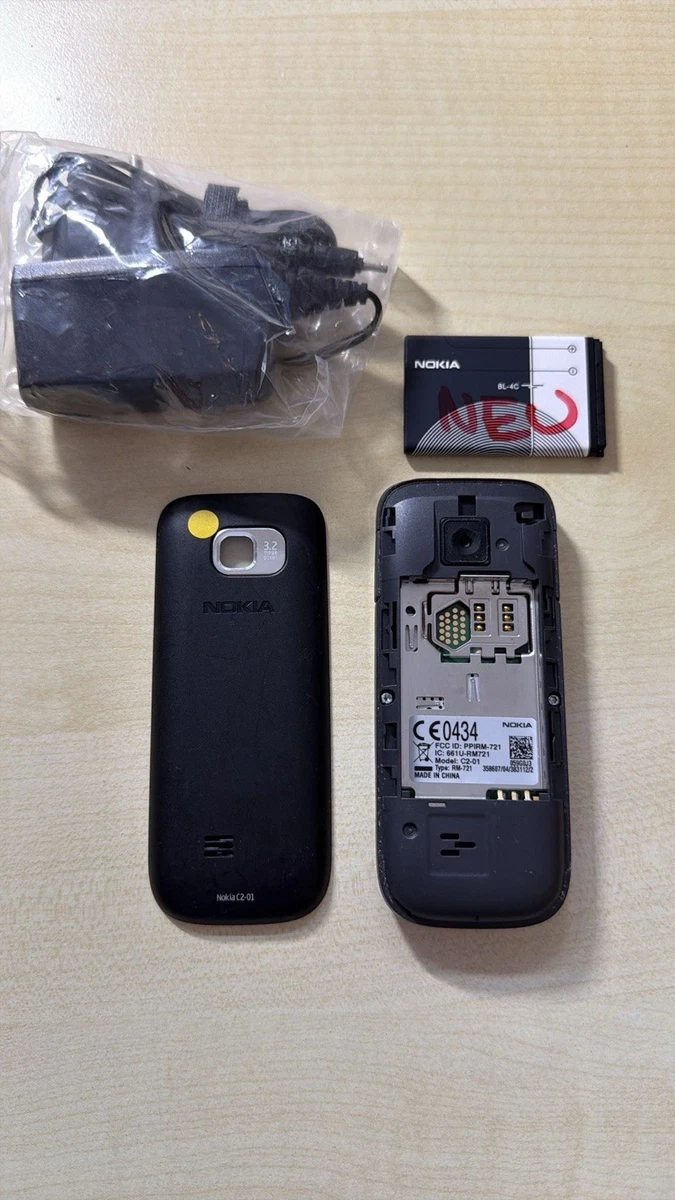 Nokia C2-01 RM 721 Geprüft Händler Garantie Volle Funktion Accu Neu Top Komplett