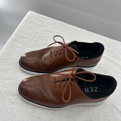 Cole Haan Men s 2.ZeroGrand Laser Wingtip Oxfords Size 9W C27879 Zero Grand