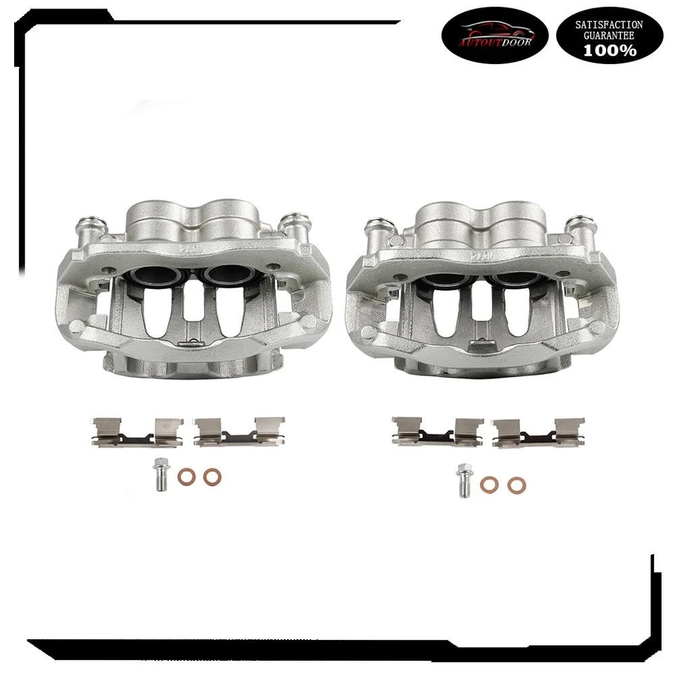 Pinzas de freno delanteras con juego de soportes (2) para Freightliner Sprinter 2500 2007-2018 Foto 4 de 4