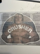 The Crusher Lisowski AWA Wrestling Iron On T-Shirt Transfer Unused 10.5x8 1976