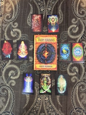 The Faery Teachings W/ All 9 Cards - Rare! By Orion Foxwood