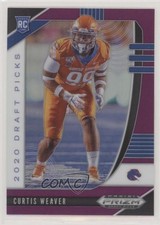 2020 Panini Prizm Draft Picks Rookies Purple Curtis Weaver #166 6h5
