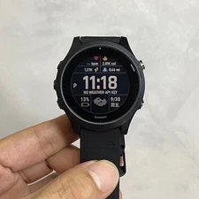 (95% NEW) Garmin Forerunner 945 Premium GPS Running Triathlon Smartwatch Black