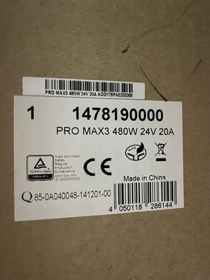1 Pcs Brand New Weidmuller 1478190000 PRO MAX3 480W 24V 20A Rail Power Supply