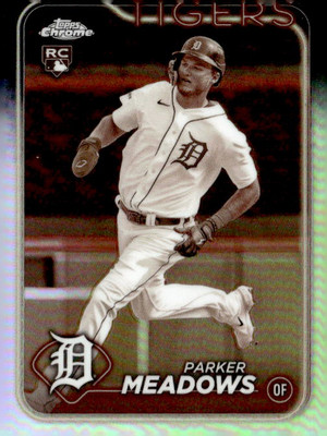 2024 Topps #516 Parker Meadows Sepia