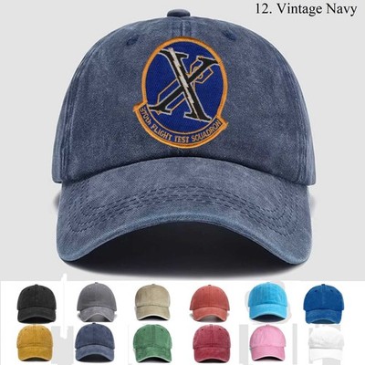 Customized  Embroidered Hat 370 Flight Test Squadron, Trucker Hat, Gift Idea