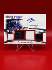 Topps 2012 Prime Level V Autograph Relics Rookie #PV-TG /780 T.J. Graham Bills