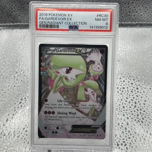 Gardevoir EX (Full Art) RC30-32 Generations: Radiant Collection Holo PSA 8