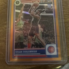 2023-24 Panini Nba Hoops Premium Stock - Tosan Evbuomwan #133 Orange Prizm /299