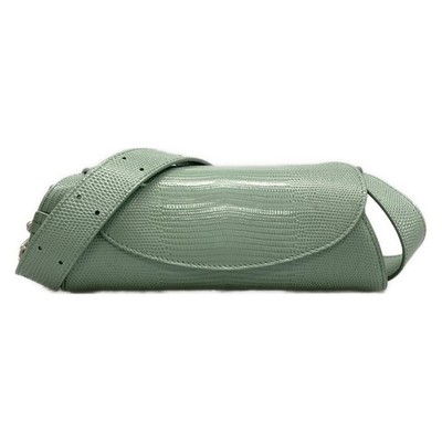 JIL SANDER cannolo Light Green Leather Shoulder Bag | eBay