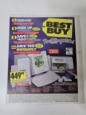 Vintage Best Buy August 15 1999 Catalog Sega Dreamcast Preorder 9/9/99 N64
