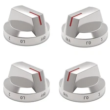 Upgraded DG64-00975A Universal Electric Range Stove Control knobs Replacement...