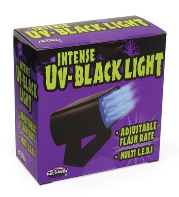 UV LED Schwarzlicht Halloween Party Strobe Disco Leuchten Kostüm Licht