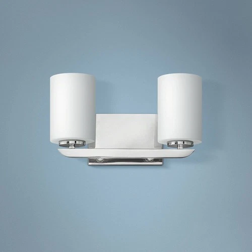 Hinkley Kyra 7 3/4"H Polished Nickel 2-Light Wall Sconce - Picture 1 of 7