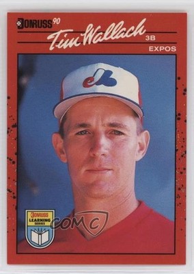 1990 Donruss Learning Series Tim Wallach #28 06ff