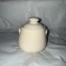 Ceramic Honey Pot with Lid by Rayware Porcelain