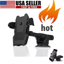 Universal 360° Car Phone Mount Holder For Cell Phone Samsung Galaxy iPhone-