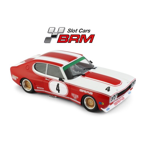 Ford Capri RS2600 BRM 1/24 voiture de slot racing miniature DRM Nurburgring 1973 Grab n.4