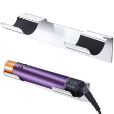 Wall Mounted Hair Dryer Straightener Holder Hair Tool Organizer Stainless