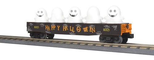 MTH 3072259 O RailKing Halloween Góndola Coche con Fantasmas Iluminados Parpadeantes | Zustand: New