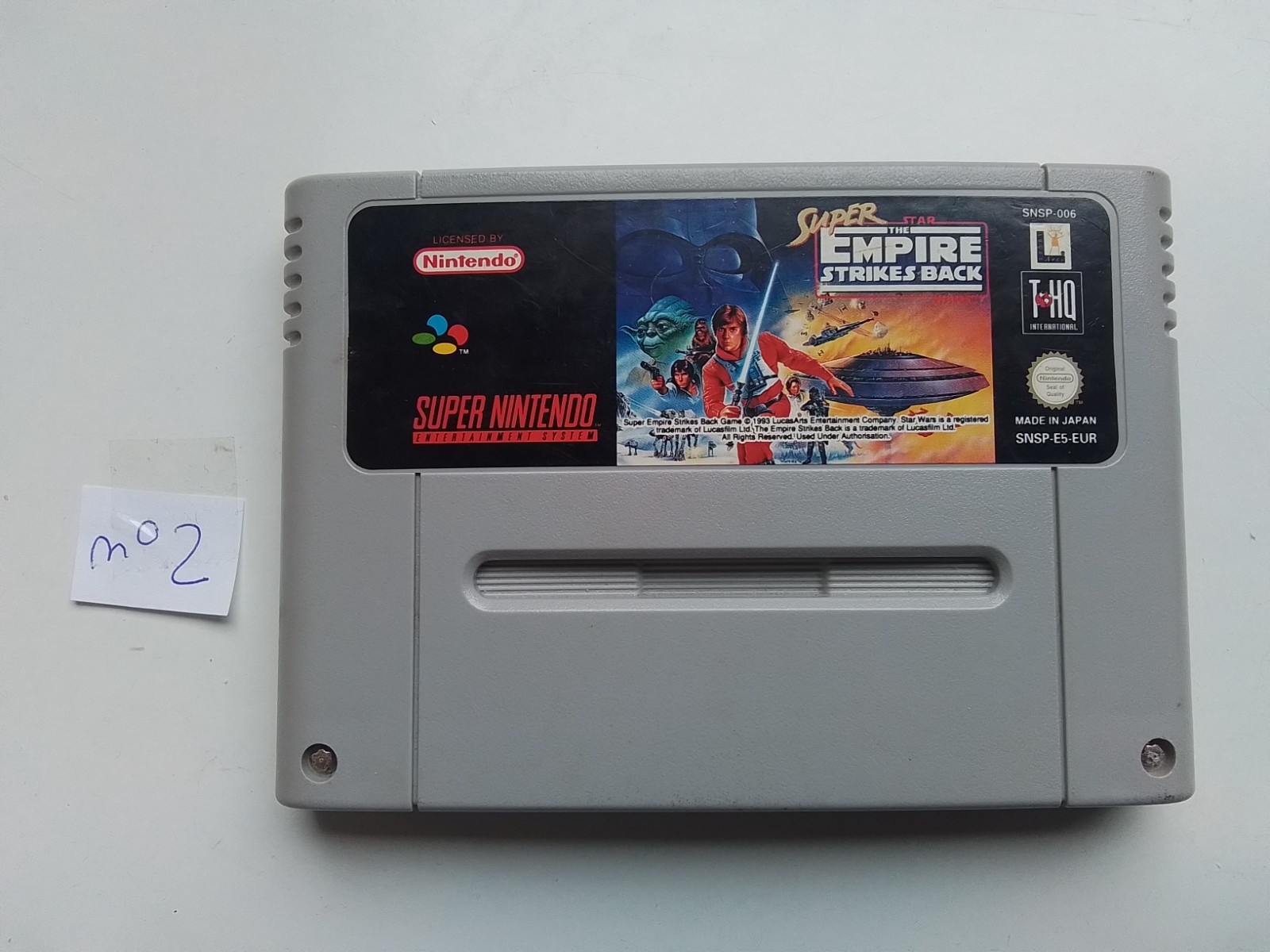 Super Star Wars The Empire Strikes Back sur Super Nintendo !!!