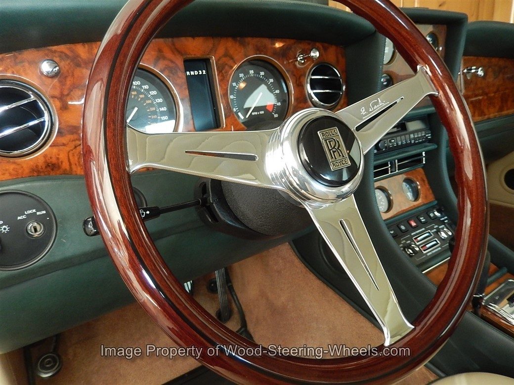 Rolls Royce Corniche I971 -89 Wood Steering Wheel  NARDI NEW