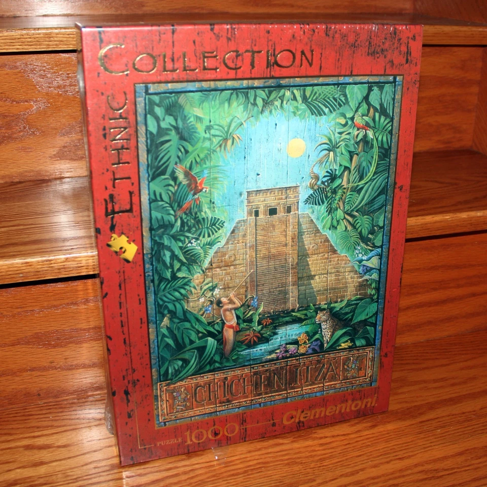 Rompecabezas sellado Clementoni colección étnica Chichén Itzá Chichén Itzá Maya México Foto 2 de 4
